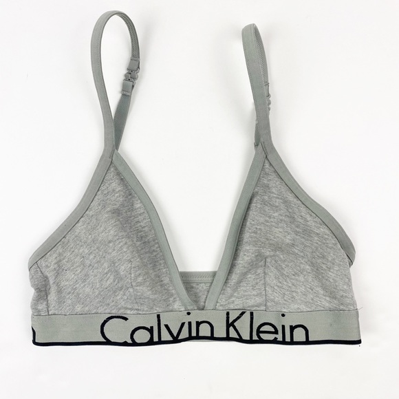 Calvin Klein Triangle Bralette - Picture 2 of 7